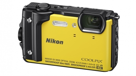 Nikon Coolpix W300 (sárga) digitális fényképezőgép